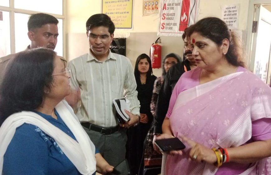 लेडी लायल अस्पताल में व्यवस्थाओं पर महिला आयोग अध्यक्ष की सख्त नाराजगी, खुद दिए चार कूलर