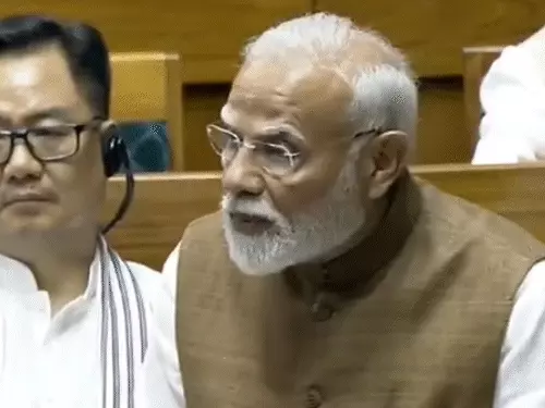 ‘ट्रंप झूठे नहीं, पाकिस्तान के DGMO ने लगाई थी गुहार- ‘बस करो, और मार नहीं झेल सकते!’:’ ऑपरेशन सिंदूर पर PM मोदी का लोकसभा में कांग्रेस पर प्रचंड पलटवार